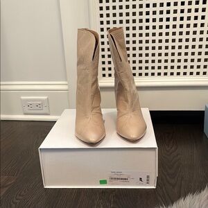 Isabel Marant Tan Heeled Boots
